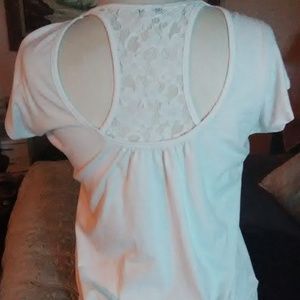 White Maternity Shirt